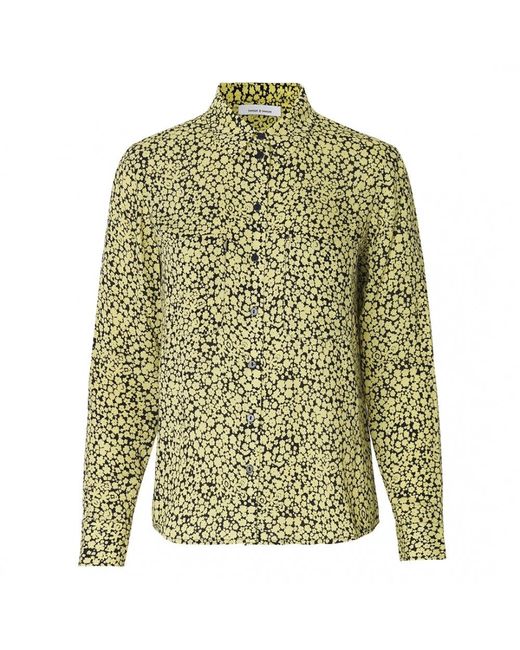 Samsøe & Samsøe Green Milly Aop Shirt 7201
