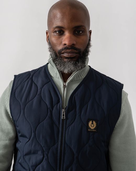 Belstaff Blue Base Gilet for men
