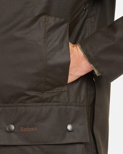 Barbour Brown Classic Beaufort Wax Jacket for men