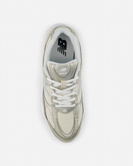 New Balance White Trainers