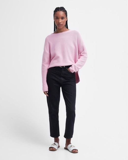 Barbour Pink Marine Jumper