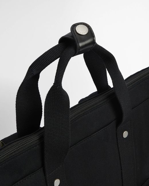 Barbour Black Olivia Backpack
