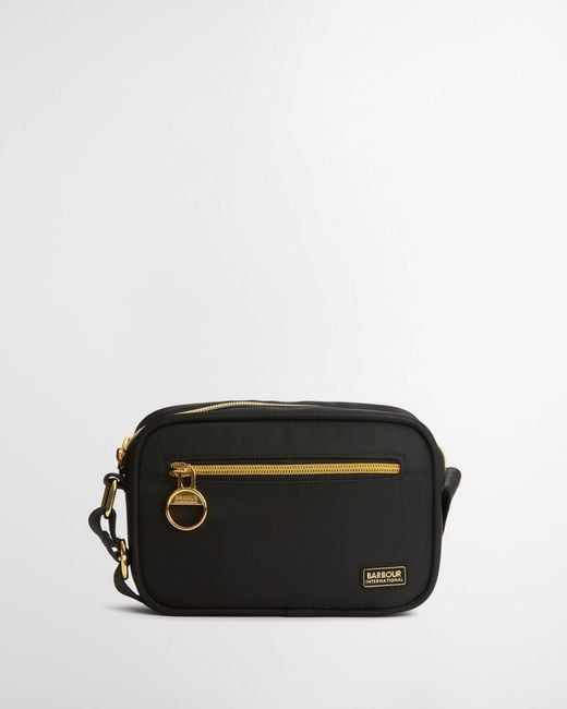 Barbour Black Qualify Micro Crossbody Bag