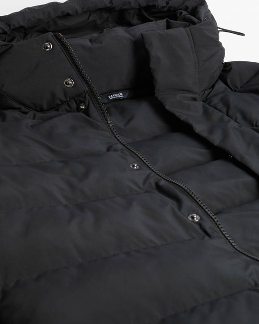 Barbour Black Daleson Puffer Jacket for men