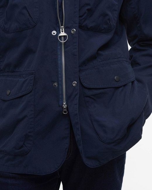 Barbour Blue Ogston Casual Jacket for men