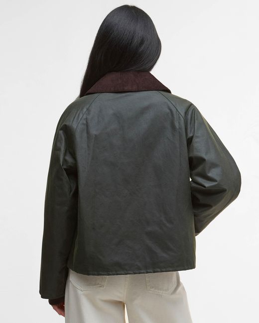 Barbour Black Arlene Wax Jacket
