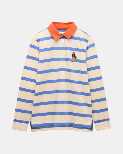 Joules White Falmouth Jonty Rugby Shirt
