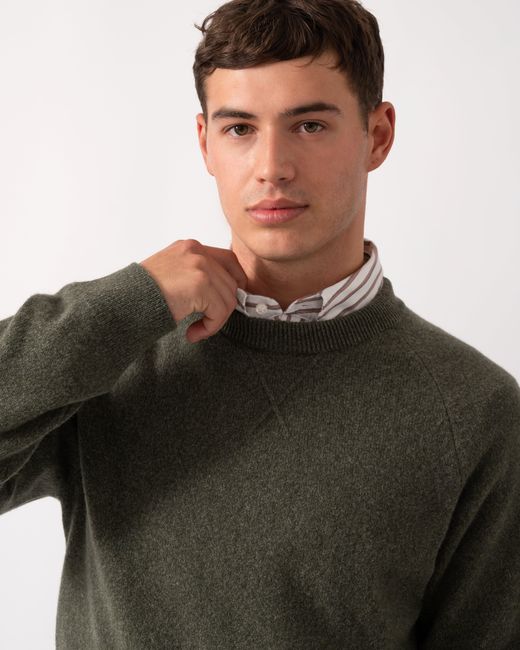 Paul Smith Green Ps Crew Neck Sweater for men