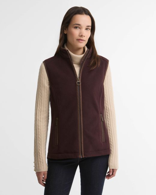 Barbour Purple Country Gilet