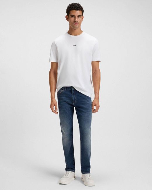 Boss Blue Re.Maine Regular-Fit Jeans for men