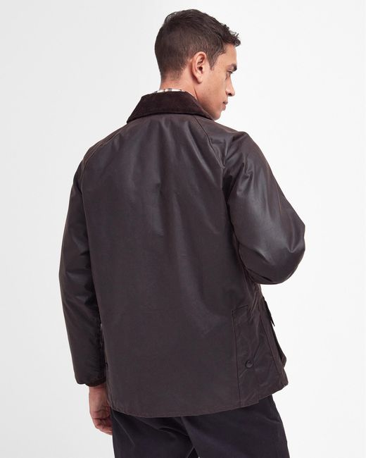 Barbour Black Bedale Wax Jacket for men