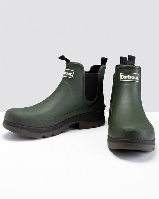Barbour Green Nimbus Boots for men