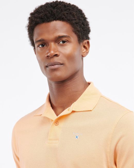 Barbour Blue Sports Polo Shirt for men