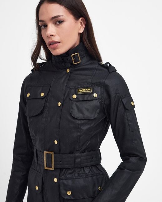 Barbour Blue Wax Jacket