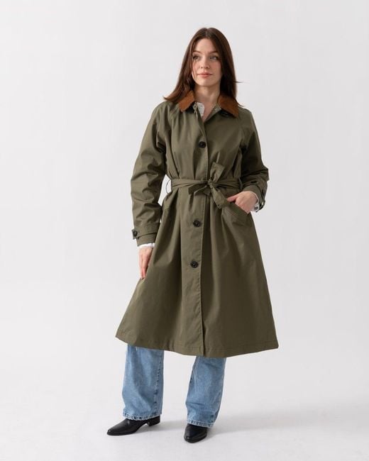 Joules Green Epwell Trench Coat 224481