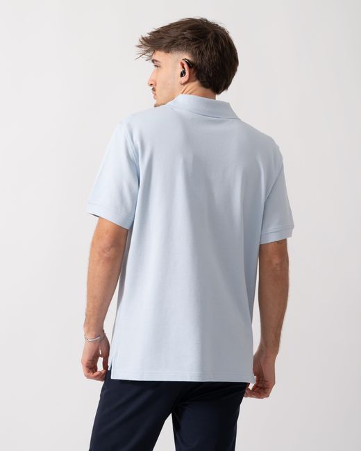 Belstaff Blue Short Sleeved Polo for men