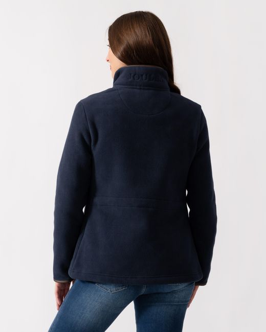 Joules Blue Heritage Full Zip Fleece