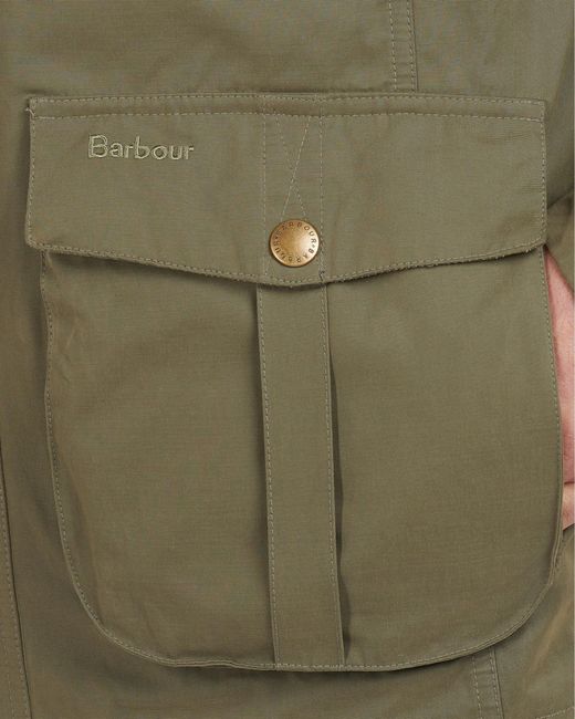Barbour Green Sanderling Casual Jacket for men