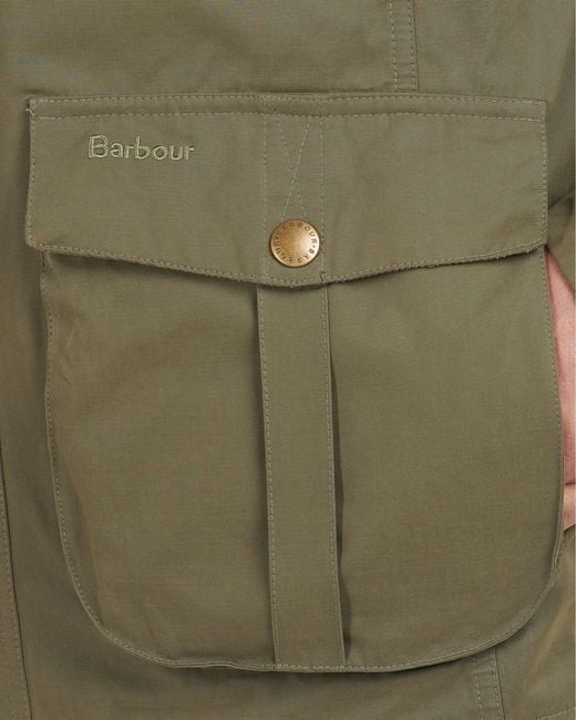 Barbour Green Sanderling Casual Jacket for men