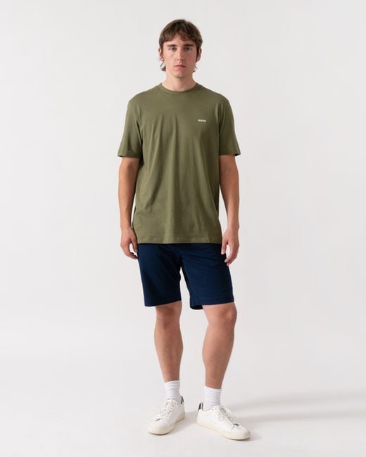 Tommy Hilfiger Blue Denton 9.5" Essential Twill Shorts for men