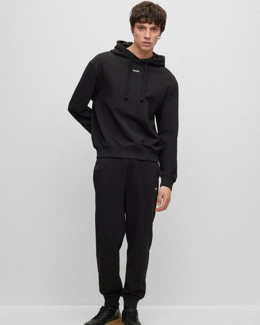 HUGO Black Dapo Hoodie Size: L for men