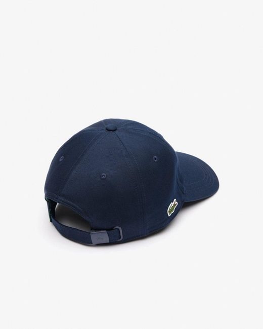 Lacoste Blue Twill Cap