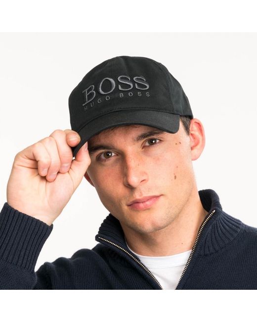 BOSS by HUGO BOSS Fero Cap in Black for 