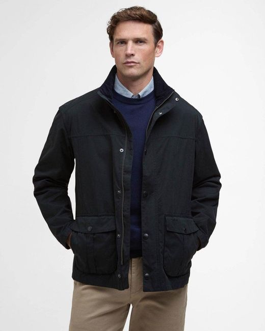 Barbour Blue Sander Casual Jacket for men