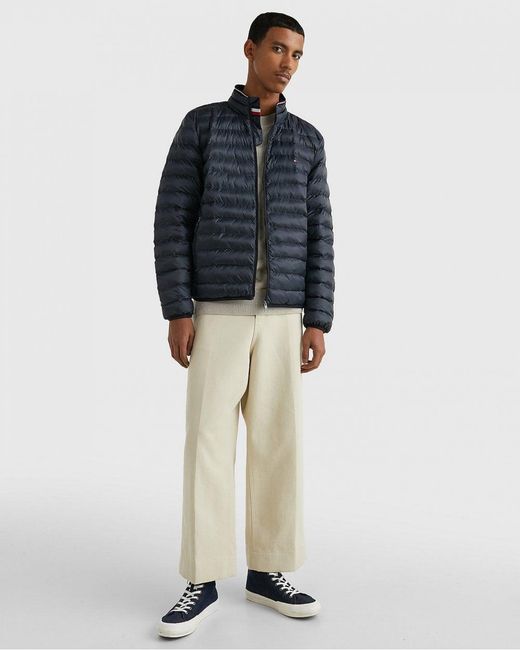 Tommy Hilfiger Blue Core Packable Circular Jacket Size: M for men