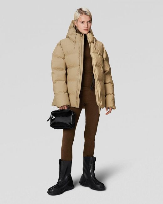 Rains Natural Alta Puffer Jacket