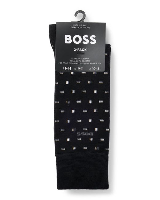 Boss Black 2-pack Mini Iconic Mc Regular Length Socks for men