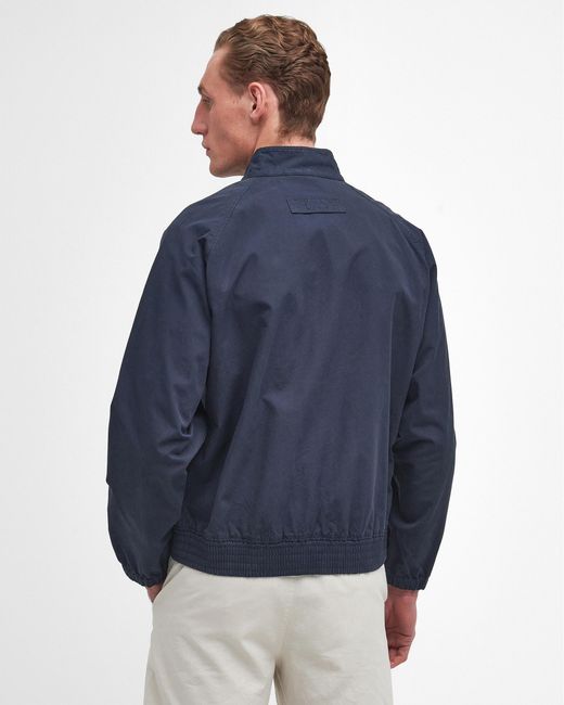 Barbour Blue Royston Cotton Casual Jacket for men