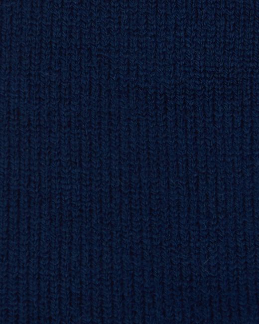Barbour Blue Wellington Knee Length Socks for men
