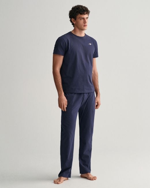 Gant Blue Shield Pyjama for men
