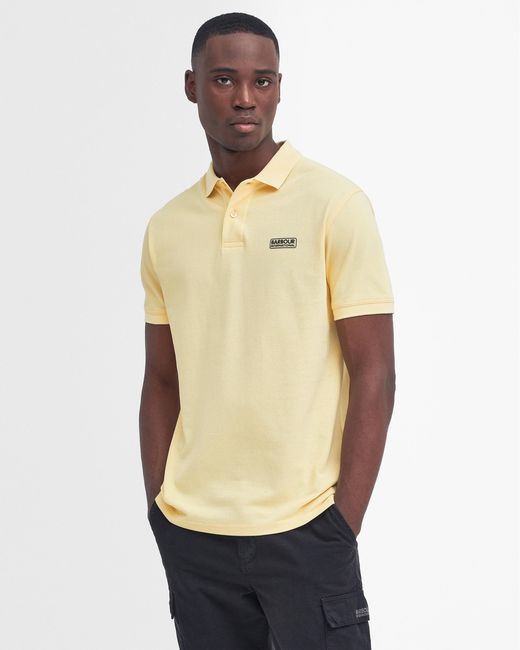 Barbour Natural Essential Short Sleeve Polo for men
