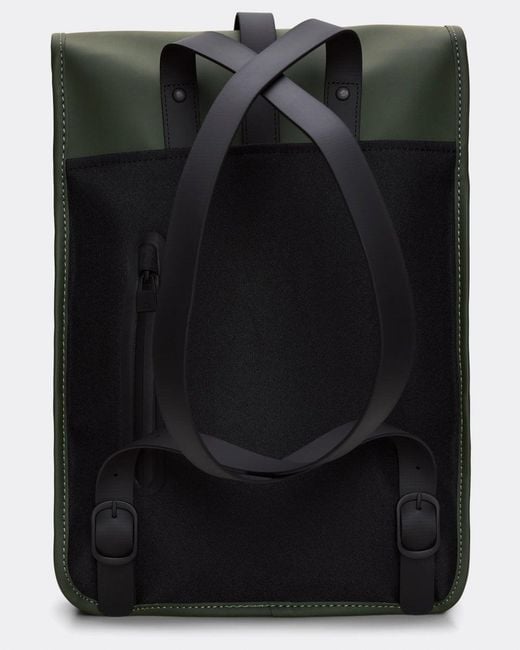 Rains Green Backpack Mini