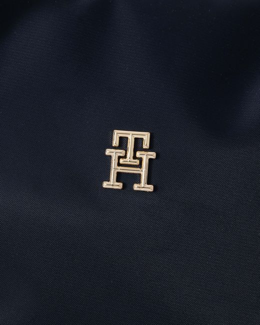 Tommy Hilfiger Blue Poppy Th Small Tote Bag