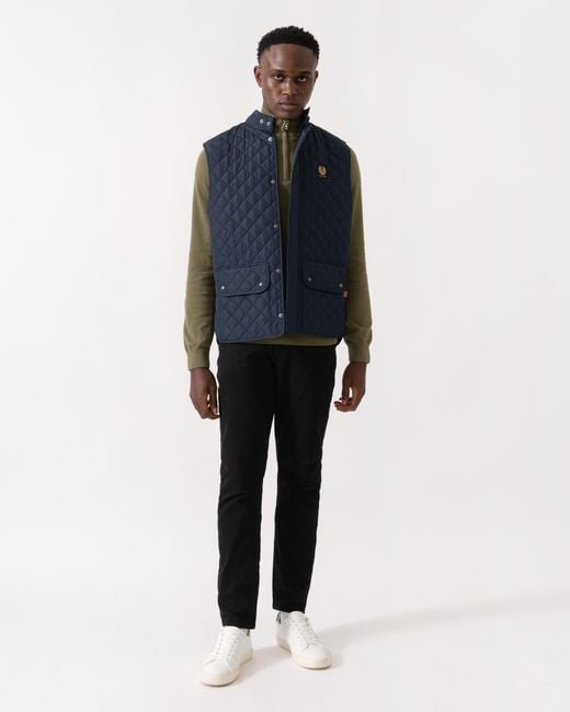Belstaff Blue Icon Gilet for men