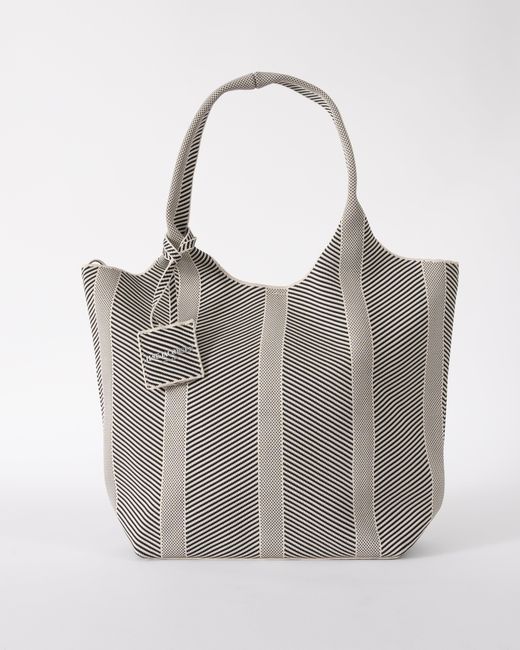Ilse Jacobsen Gray Knitty Knitted Bag