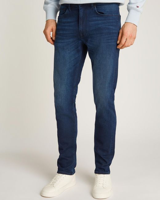 Tommy Hilfiger Blue Core Bleecker Jeans for men