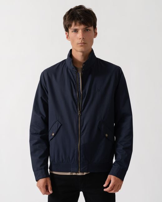 Joules Blue Harrington Jacket for men