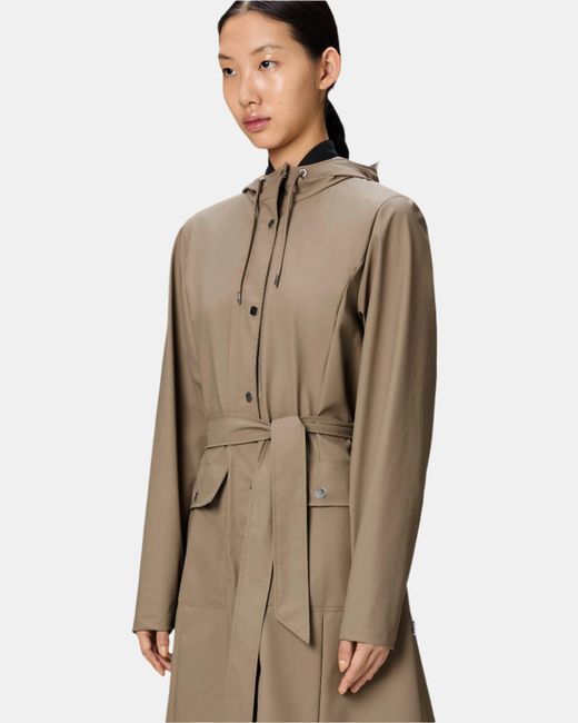Rains Natural Curve Long Jacket