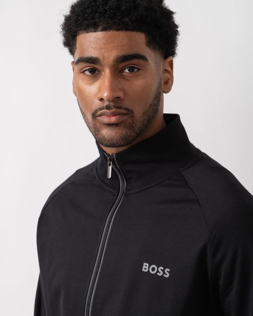 Boss Black Authentic Zip Loungewear Jacket for men