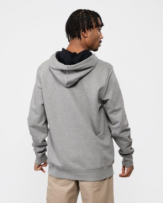Paul Smith Gray Ps Regular Fit Cotton Zebra Logo Hoodie for men