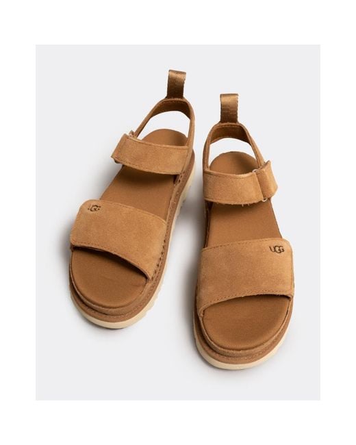 Ugg Brown Goldenstar Sandals