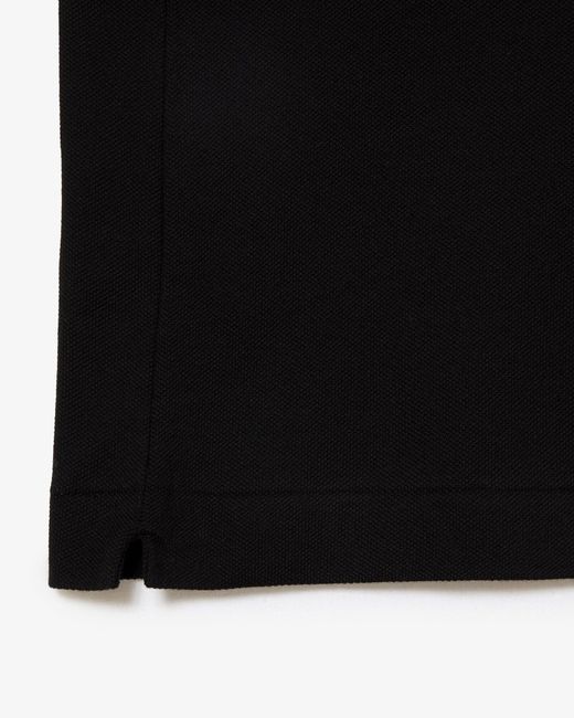 Lacoste Black Classic Fit.12.12 Short Sleeve Polo Shirt for men
