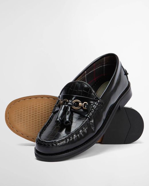 Barbour White Jen Loafer