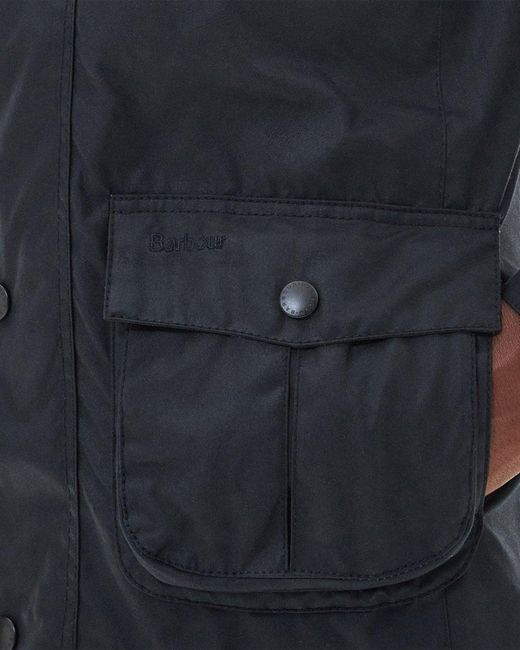 Barbour Blue Corbridge Wax Jacket for men