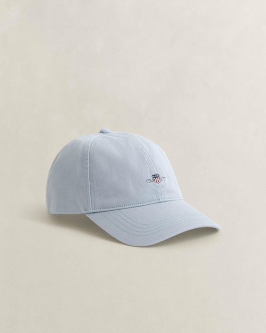 Gant Blue Shield Logo Cotton Twill Cap for men
