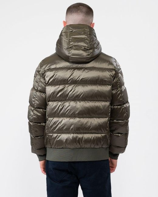 Parajumpers Brown Pharrell Glossy Down Jacket for men